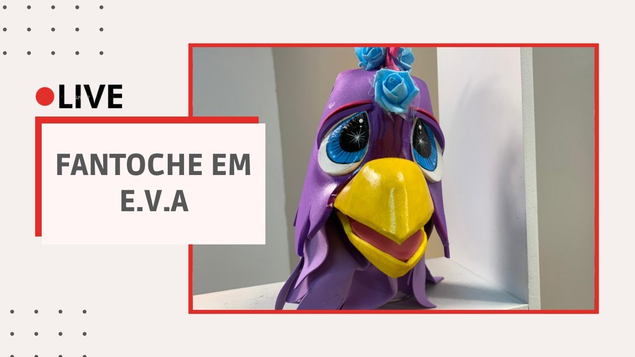 Aprenda a fazer um lindo fantoche em E.V.A para a criançada