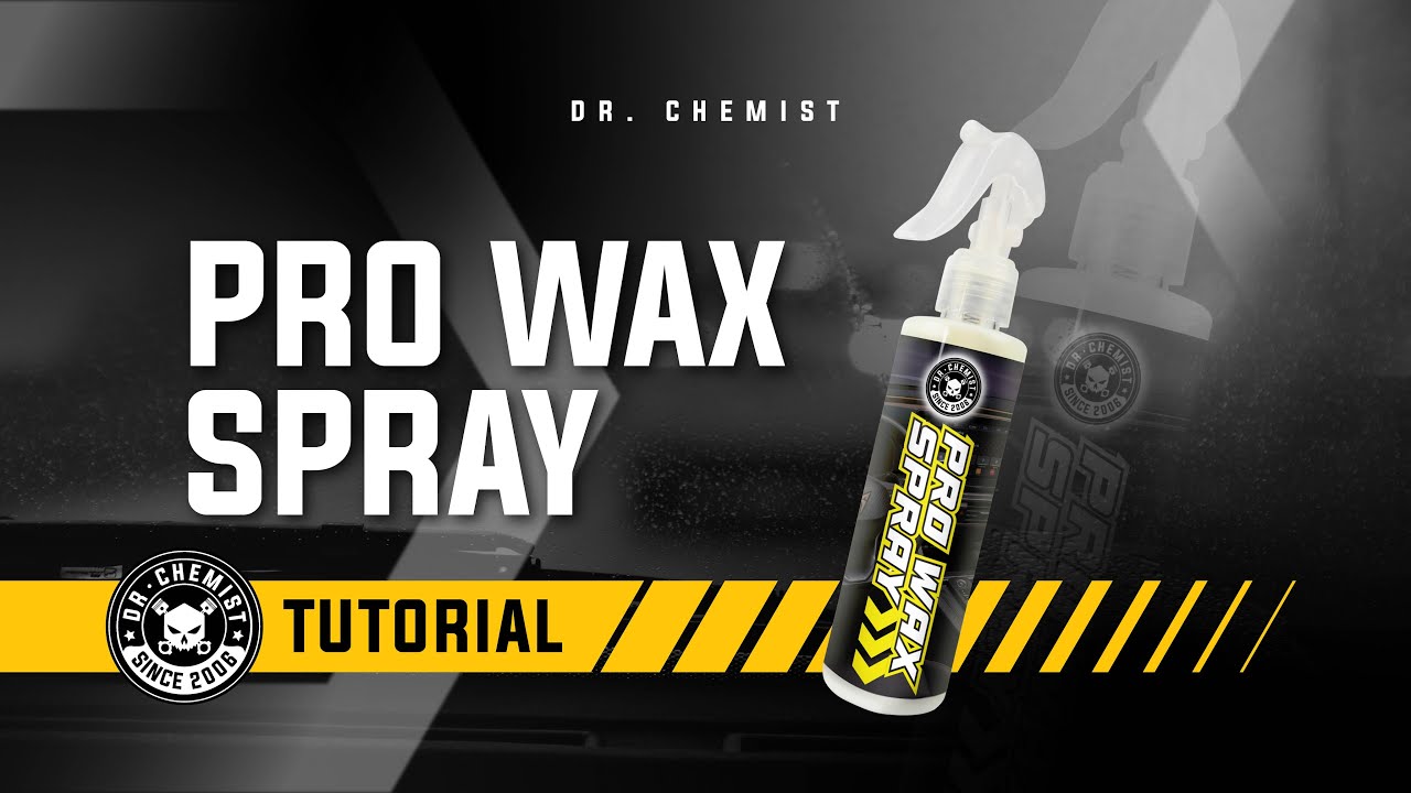 Dr.Chemist Car Care Product | Pro Wax Spray