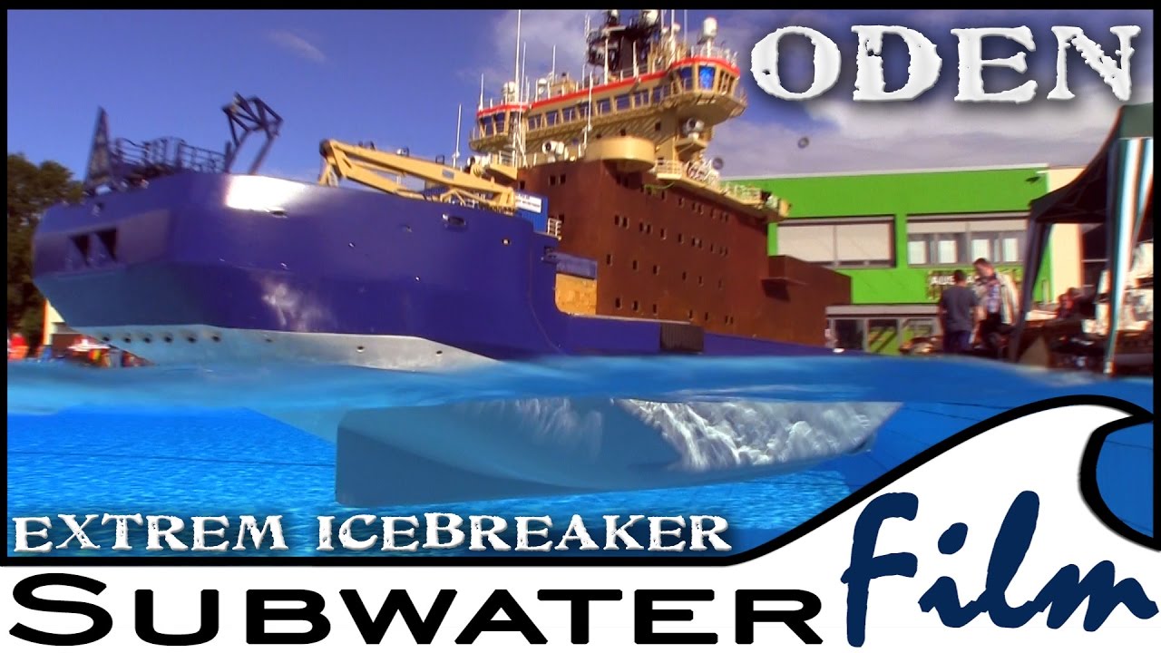 EXTREME rare rc MODEL: ICE BREAKER ODEN unfinished - SUBWATERFILM