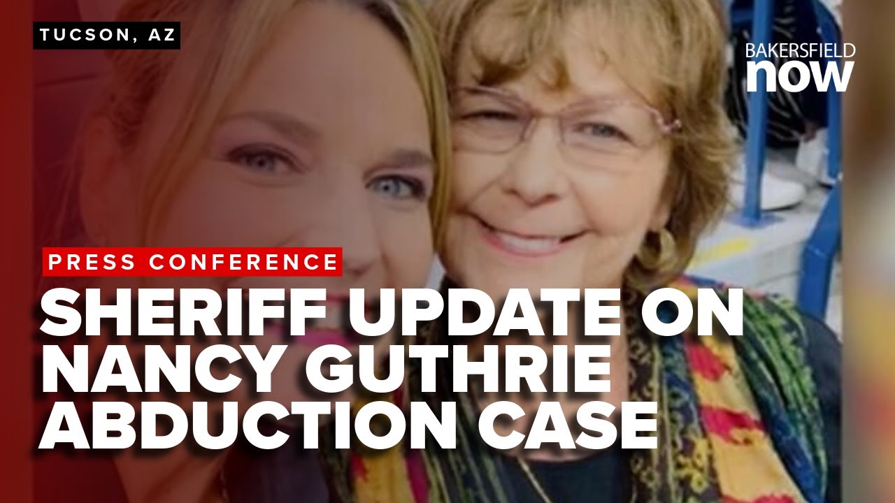 Pima County Sheriff's Dept. gives update on the disappearance of Nancy Guthrie