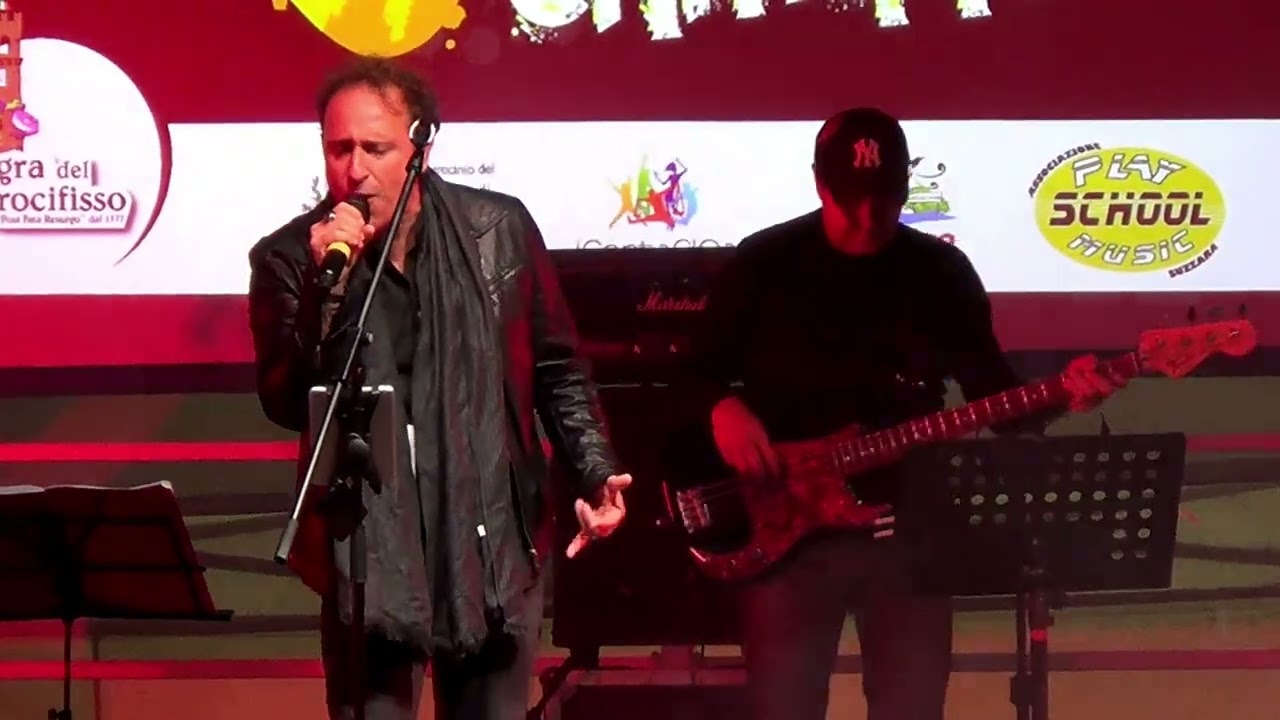 Rock delle chitarre Suzzara 2024 - Manuel Boni - Lanny Kravitz American Woman