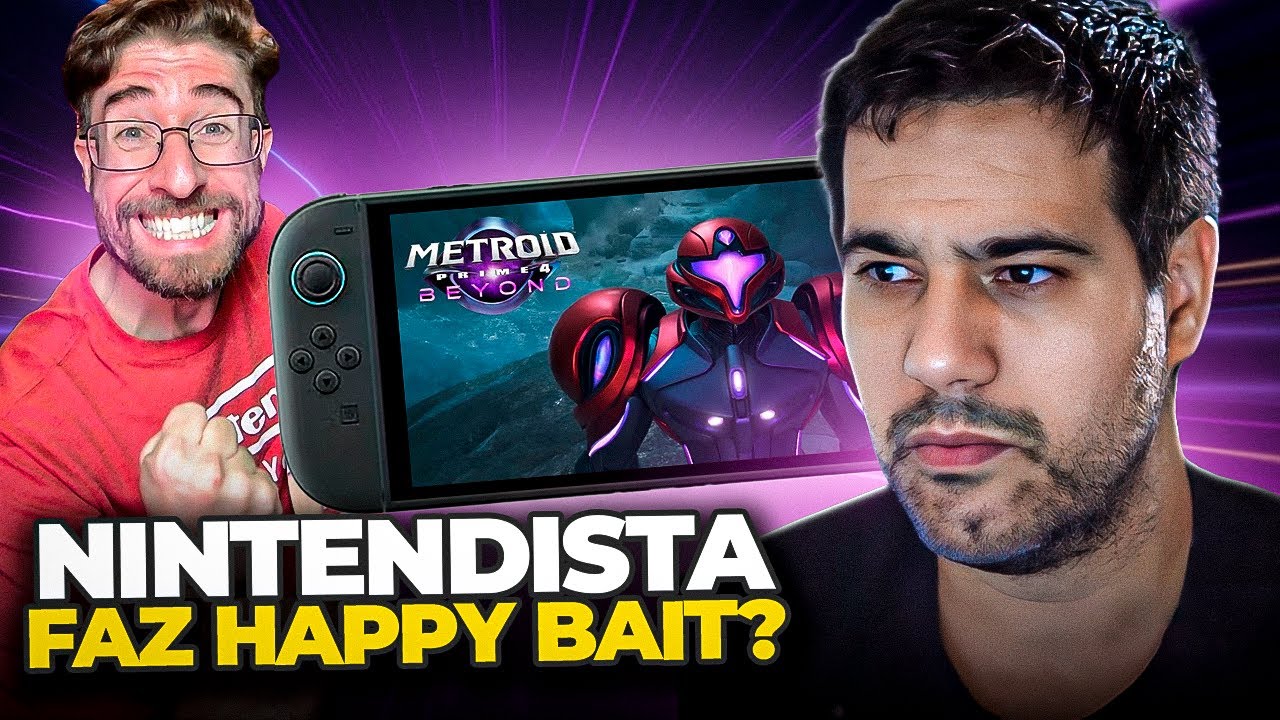 DIGPLAY EMPOLGADO COM METROID PRIME 4 KKKKK