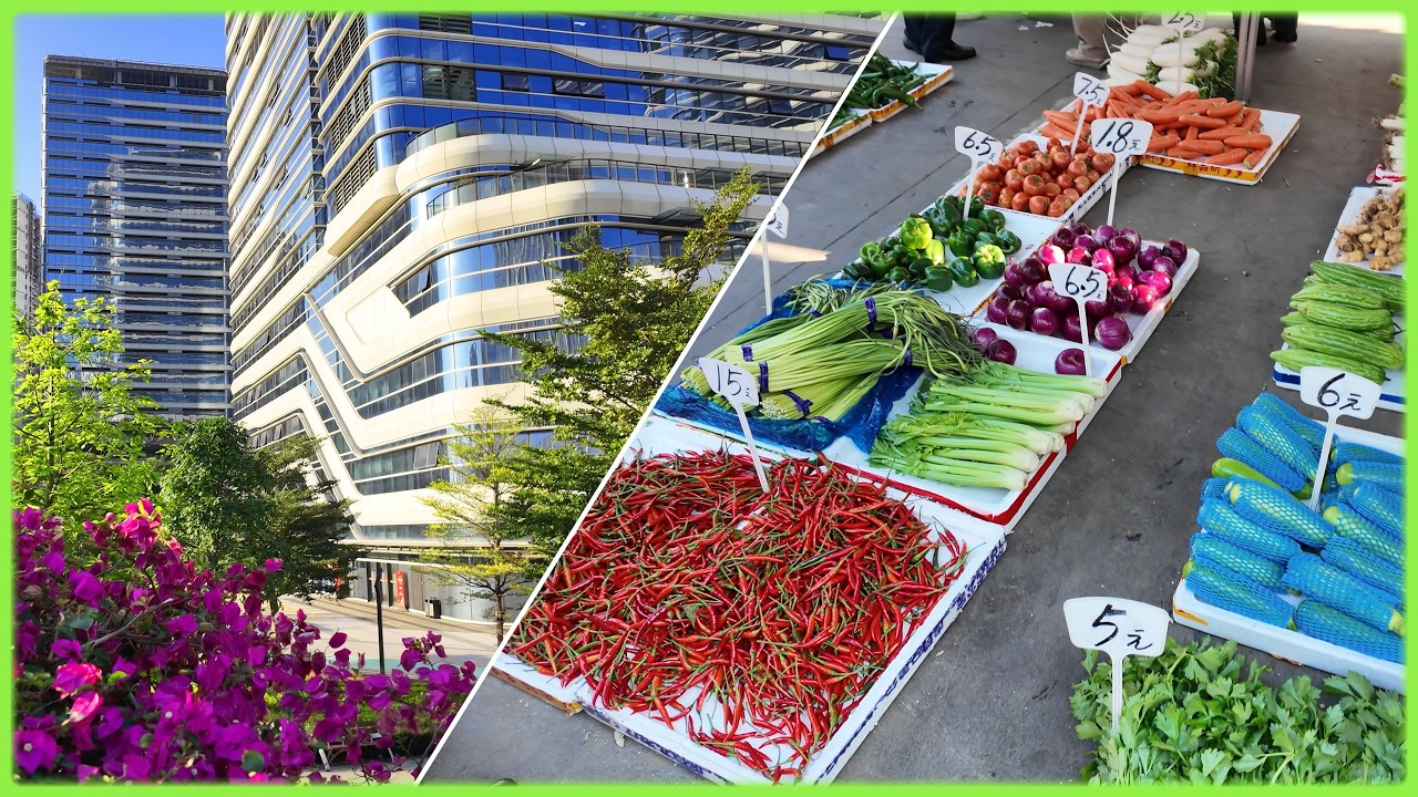 Shenzhen Vegetable Wholesale Market, China