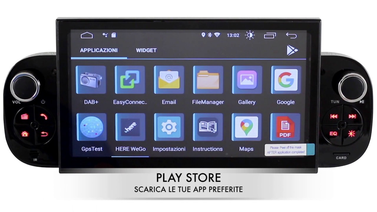 Autoradio Car tablet Jf Sound custom fit specifico per Panda JF-032FPA-XDAB