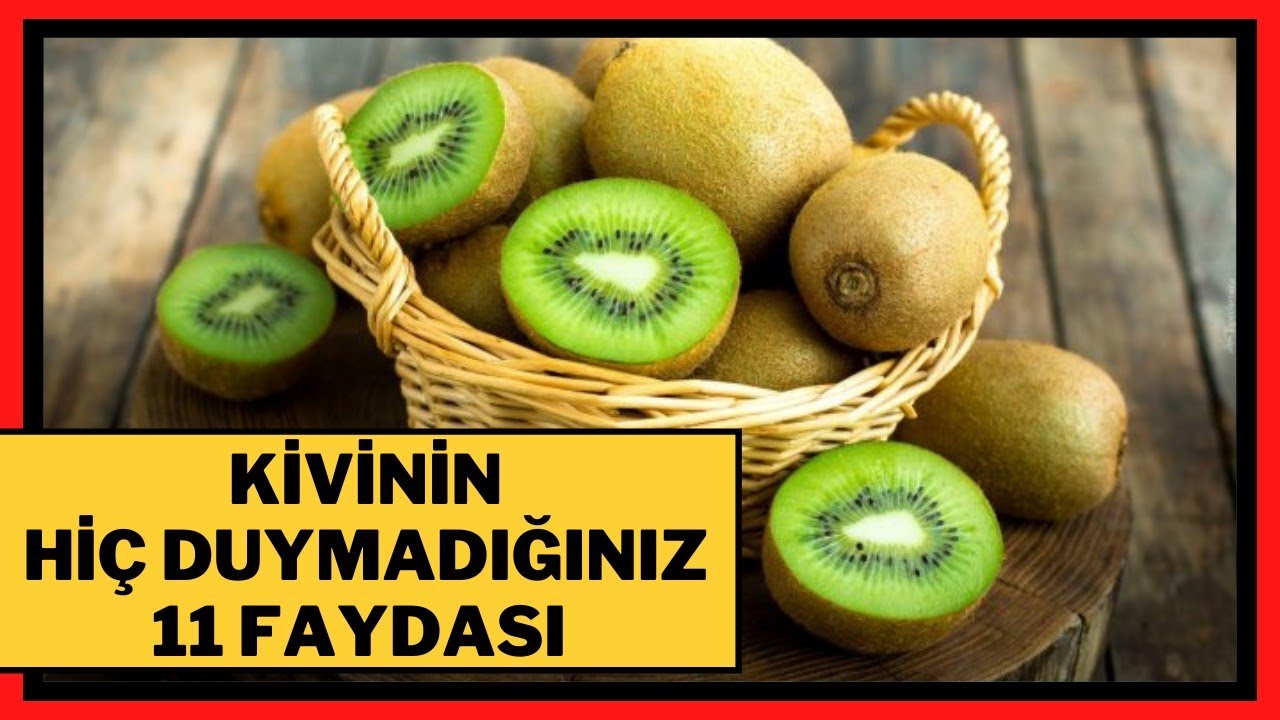 SADECE 1 TANE KİVİ YERSENİZ... (Kivinin Faydaları - Kivinin Vitaminleri - Kivi Kabuğu Yenir Mi?)