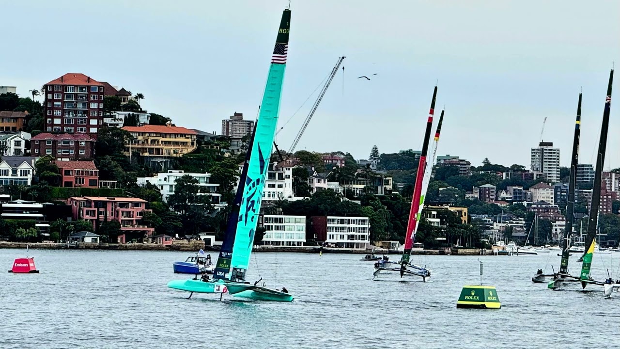 SailGP 2026 Sydney with the YKNOT crew
