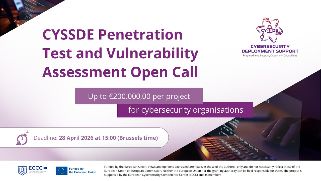 CYSSDE Open Call 3 (OC3) Instructions Announcements Webinar from March 10th, 2026
