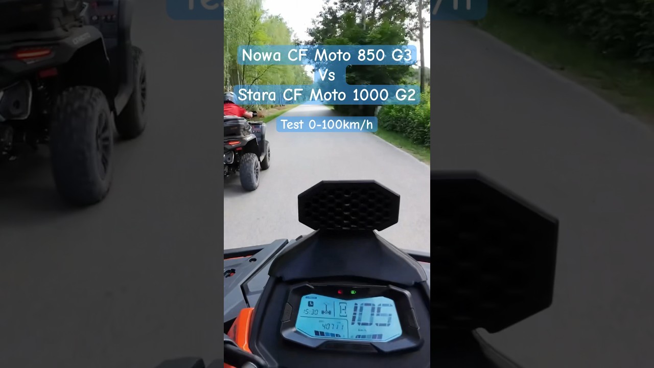 Cf moto 1000 G2 против CF moto 850 G3. Мы тестируем.