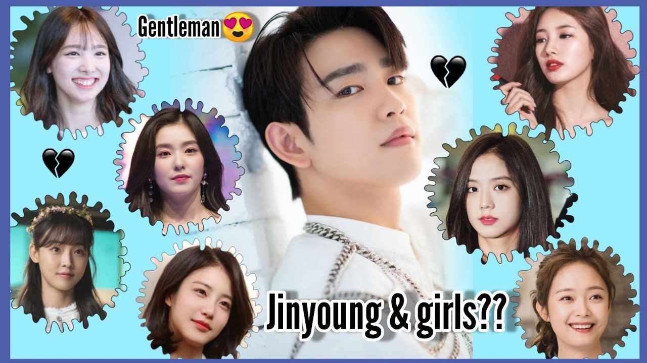 Got7 Jinyoung interactions with female Idol/Actress compilation