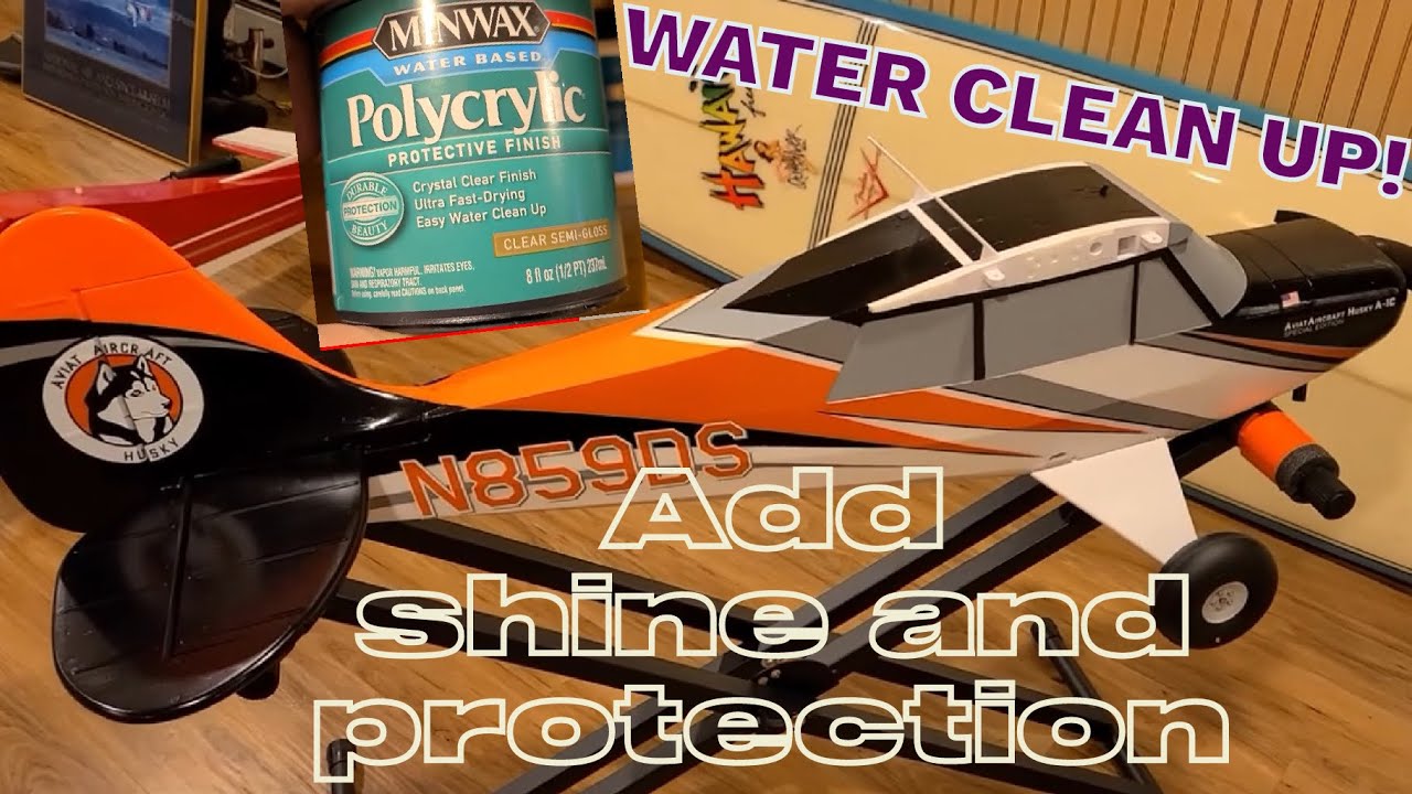 protect paint on foam R/C airplane video part 1 Arrows Husky SE