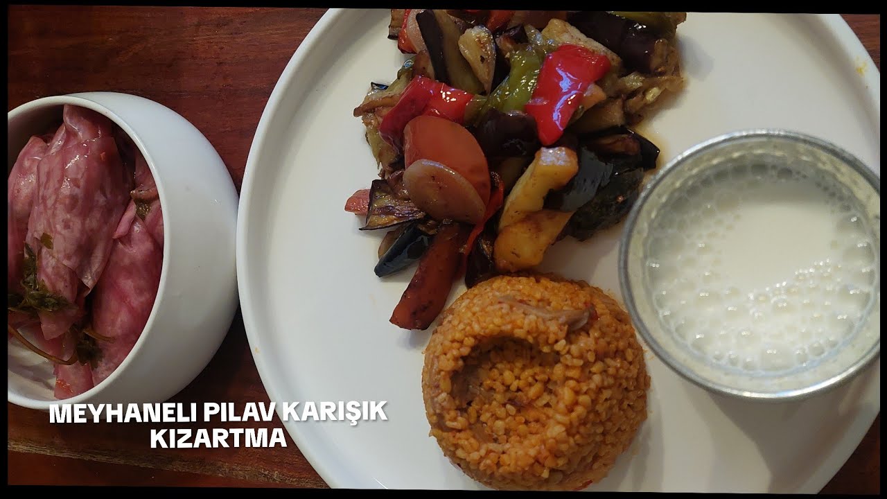 YEMEK TARIFLERI / Meyhaneli pilav kaŕışık kızartma #keşfet #Kochkurs #ramadanspeziell