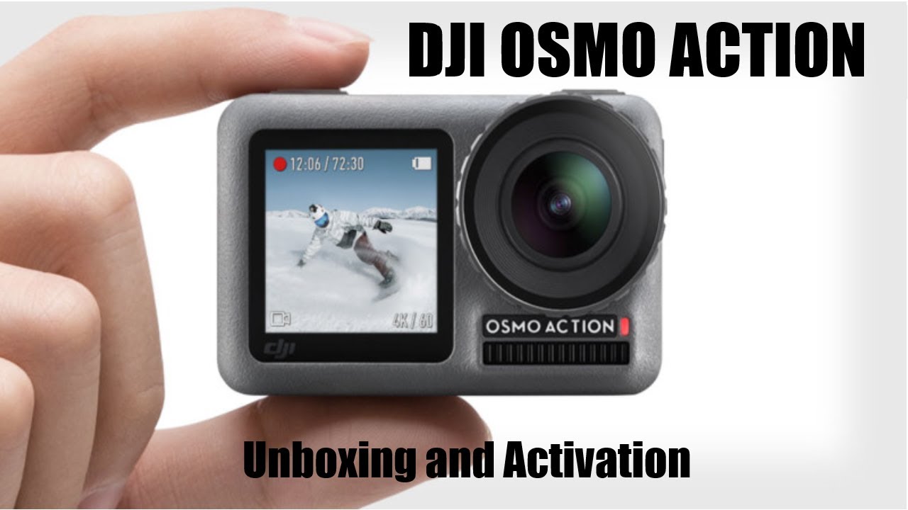 DJI Osmo Action Camera Unboxing and Activation