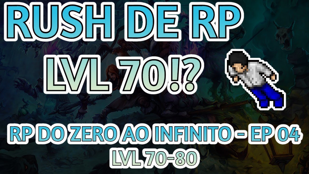 Tibia | RUSHANDO em um RP lvl 70!? Royal Paladin do ZERO ao INFINITO! (EP04)
