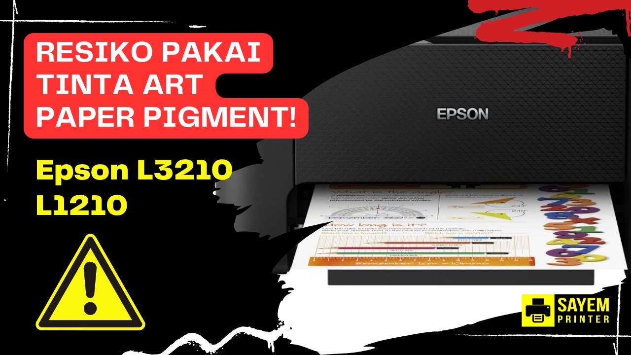Epson L3210 L1210 tinta art paper apa resikonya sayem printer
