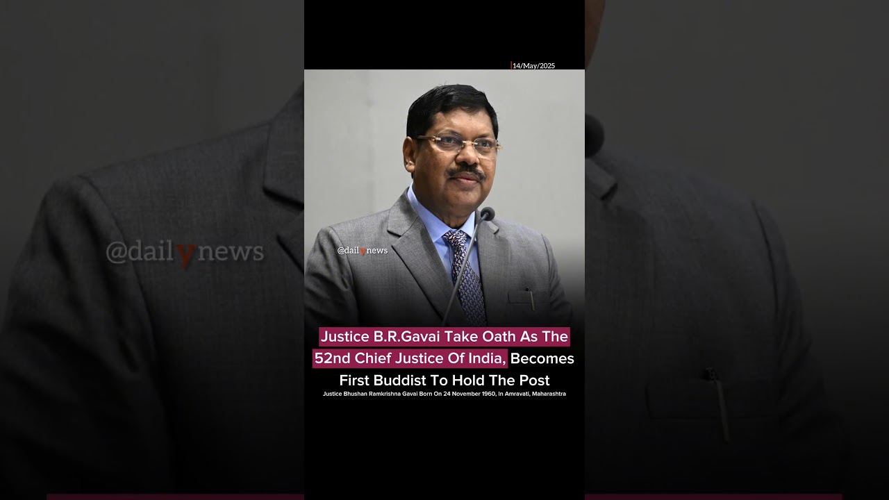 Second Dalit Community Man To Lead Judiciary #shortvideo #viralvideo #shortsvideo #judiciary #war