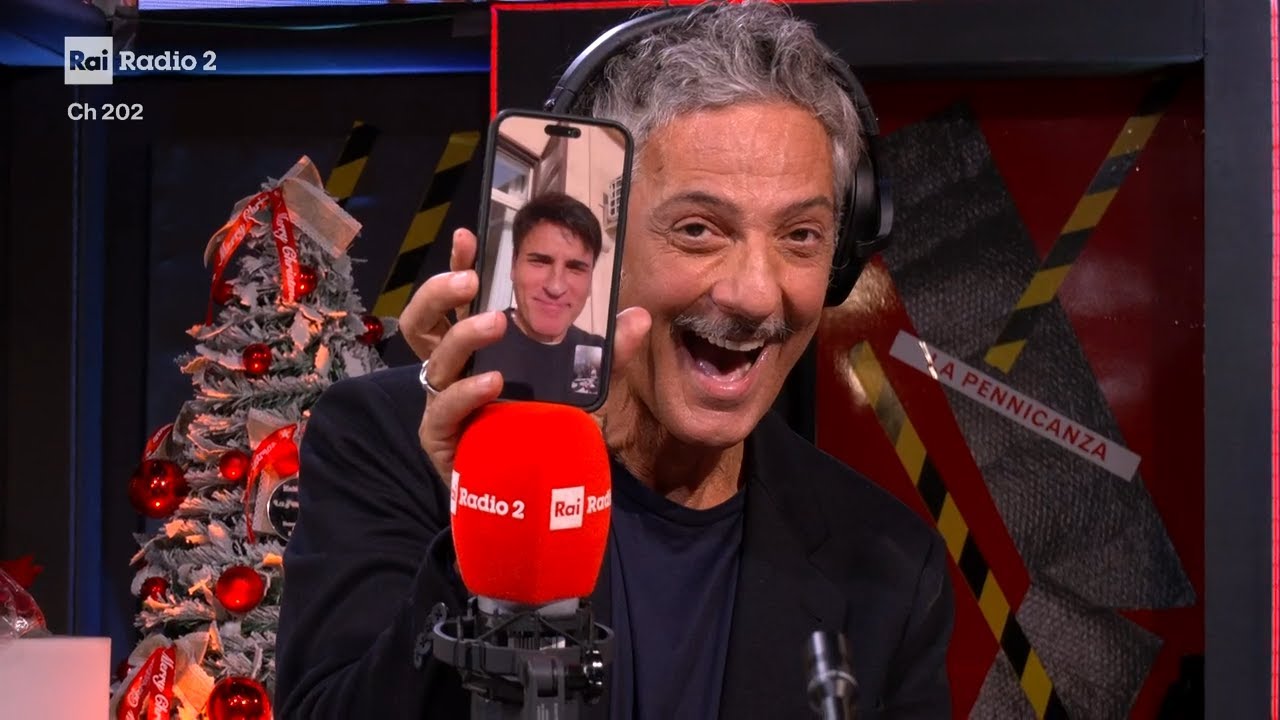 Sal Da Vinci e Fiorello, la telefonata in diretta - La Pennicanza 19/12/2025