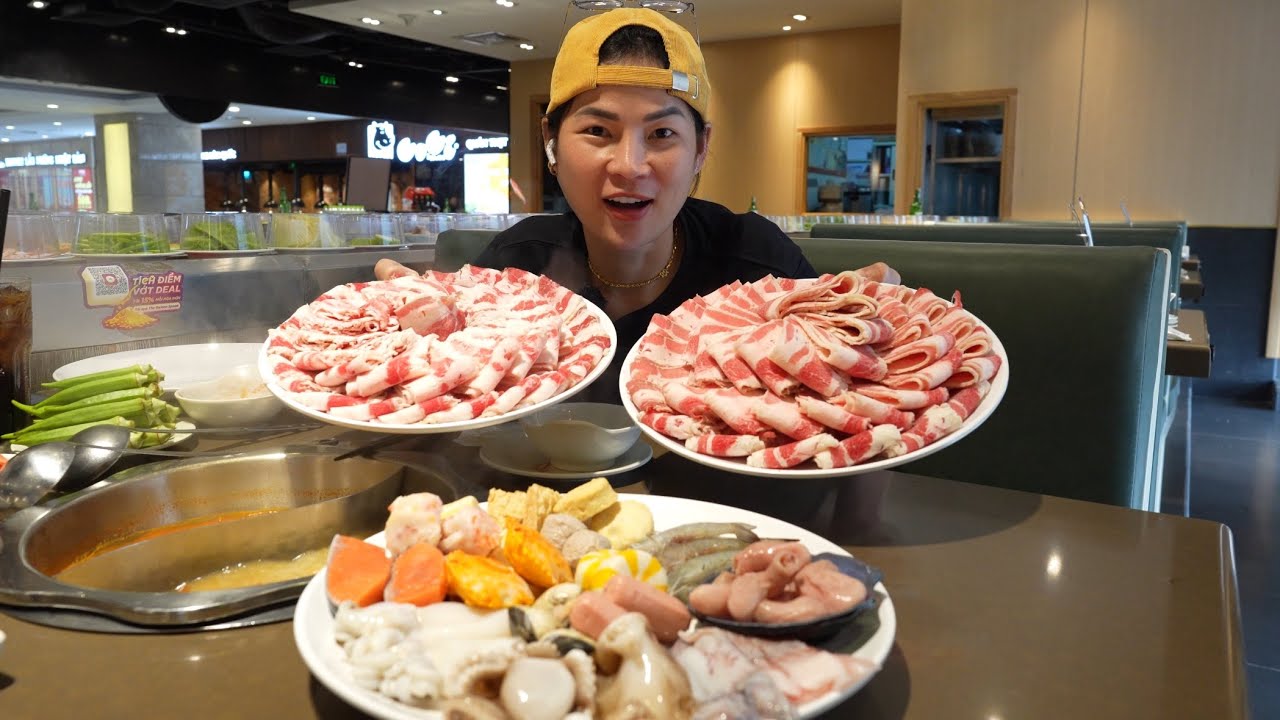 QUẬY TUNG KICHI KICHI BIÊN HOÀ VỚI MÓN BÒ NHÚNG LẨU GẦN 30 NGƯỜI ĂN CỦA NSM