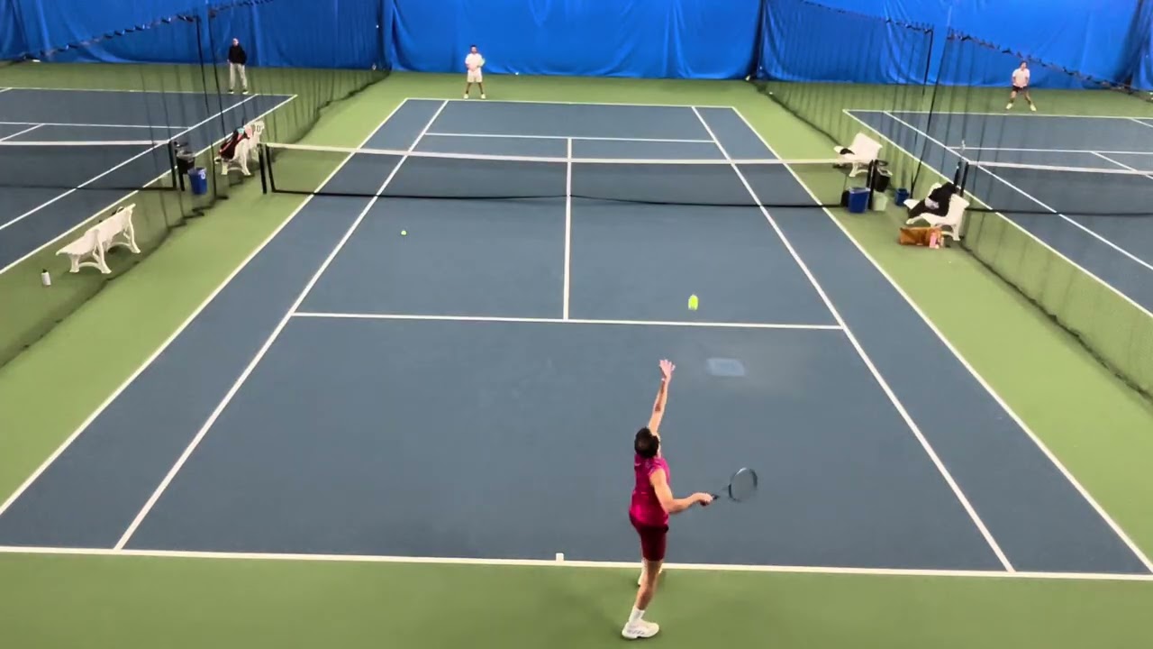 Gabri Maranan took home another W with a pair of 6-4 victories over Michael Ades….