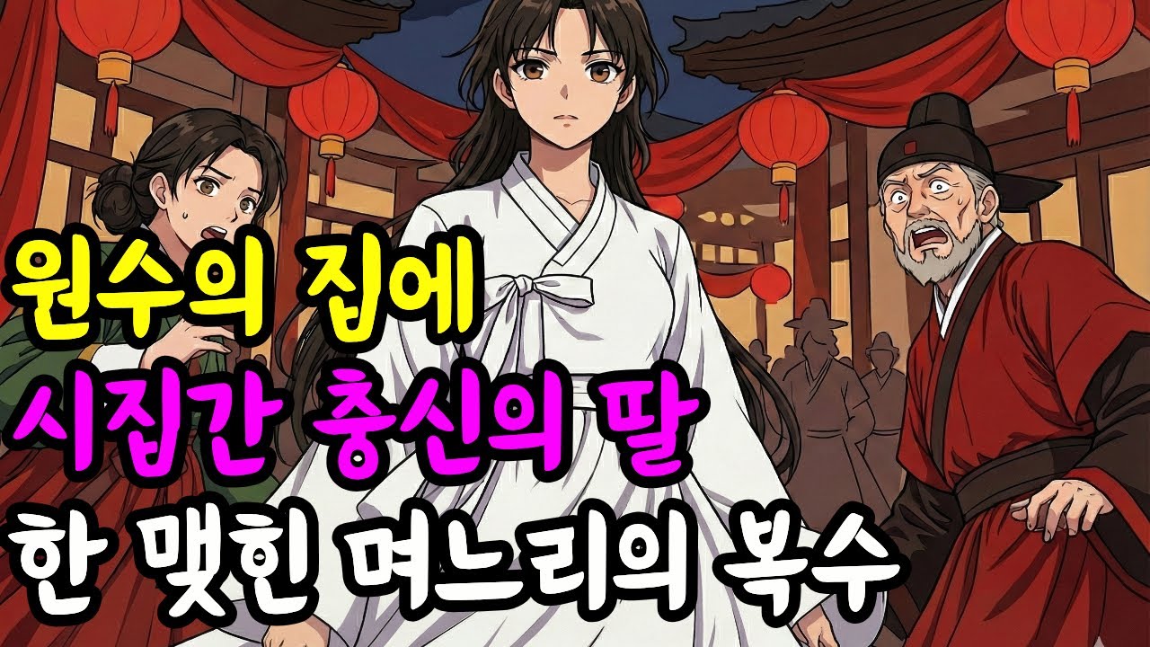 한 맺힌 며느리의 복수… 원수의 집에 시집간 충신의 딸 | 설화·야담·민담·전설·옛날이야기·오디오북·수면동화