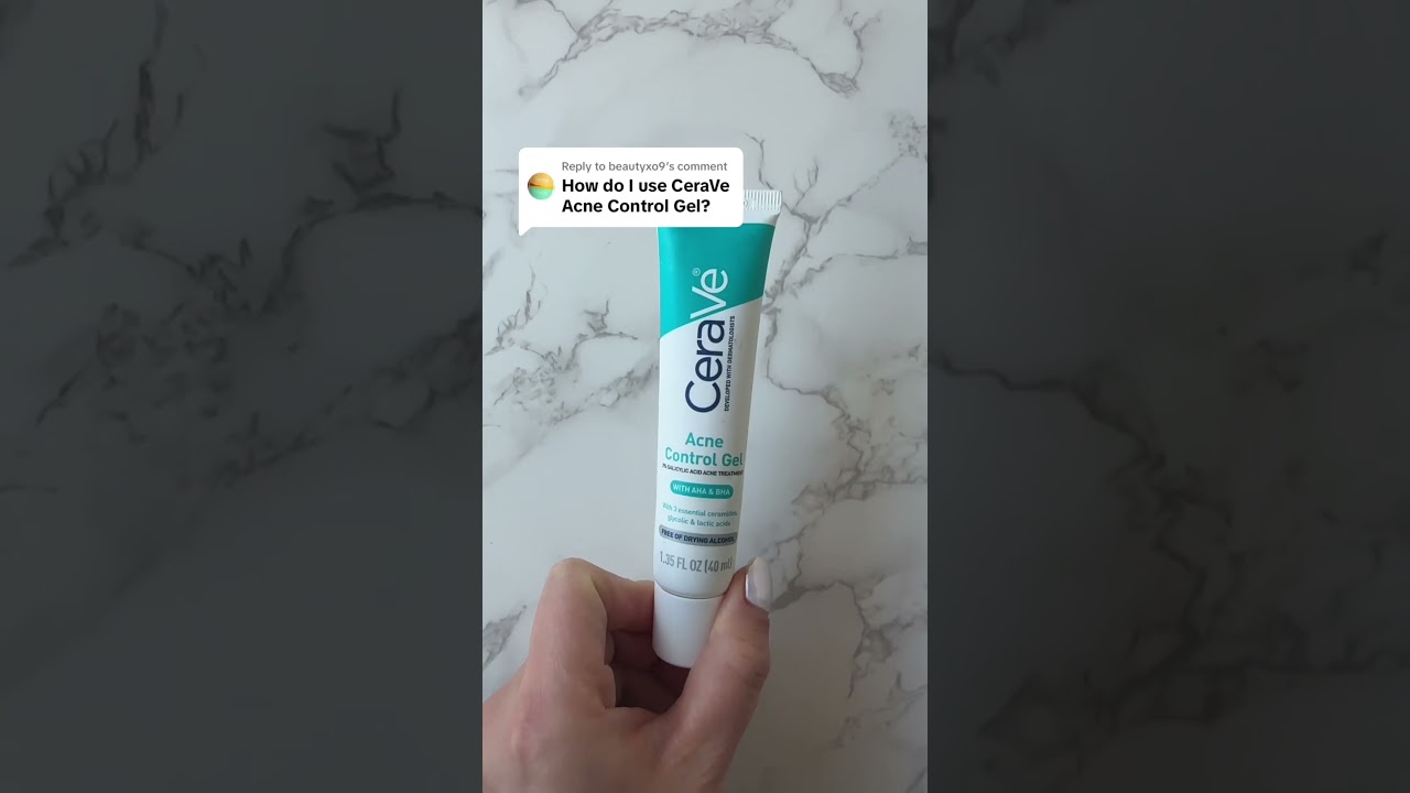 Acne Control Gel #CeraVe #Acne #Pimples #acnetreatment #skincare