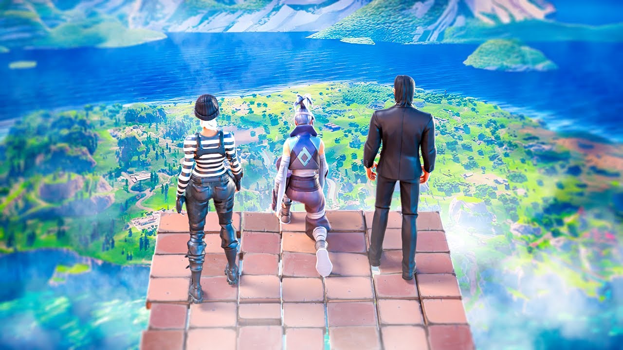 PRIMUL SKYBASE DIN FORTNITE OG cu S1KE si Spazzy!