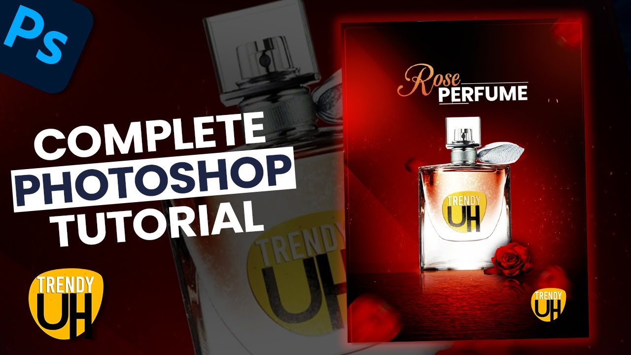#perfume  | perfume poster design in photoshop | perfume poster design | in hindi