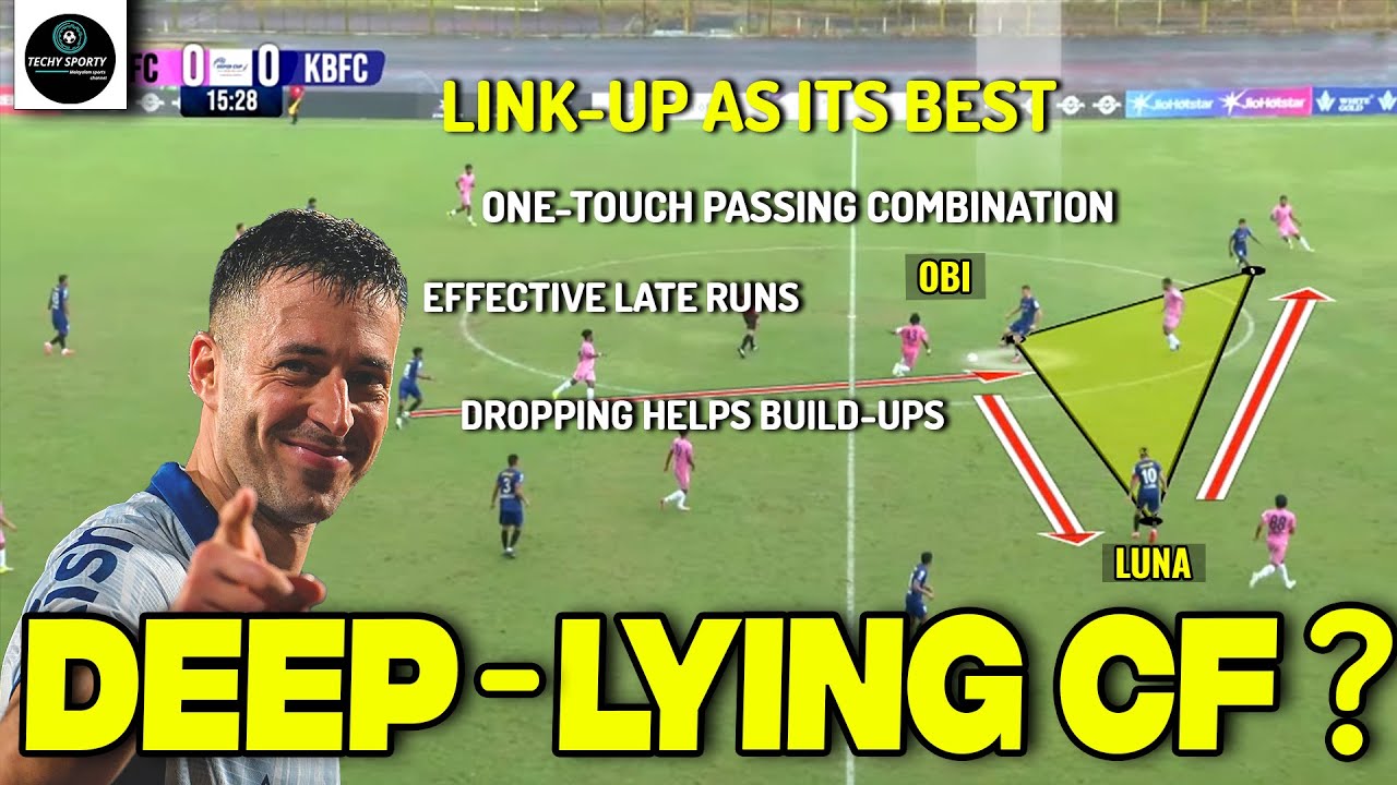 ALVARO VAZQUEZ TYPE GAME STYLE❓❓Koldo Obieta Super cup performance analysis | Kerala Blasters | 2025