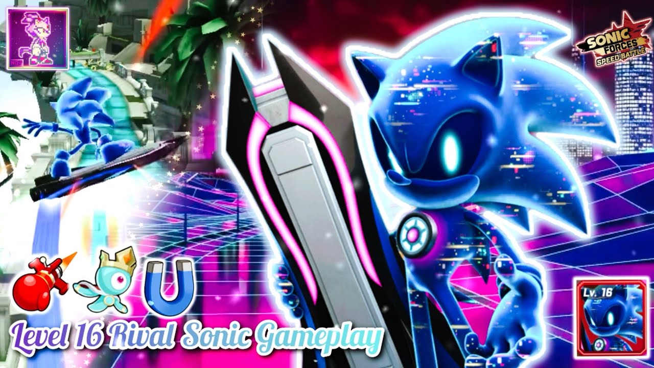 АДАПТИРУЙСЯ И ПОБЕДИ!!! | Скоростная битва в Sonic Forces | Геймплей за соперника Соника, уровень 16
