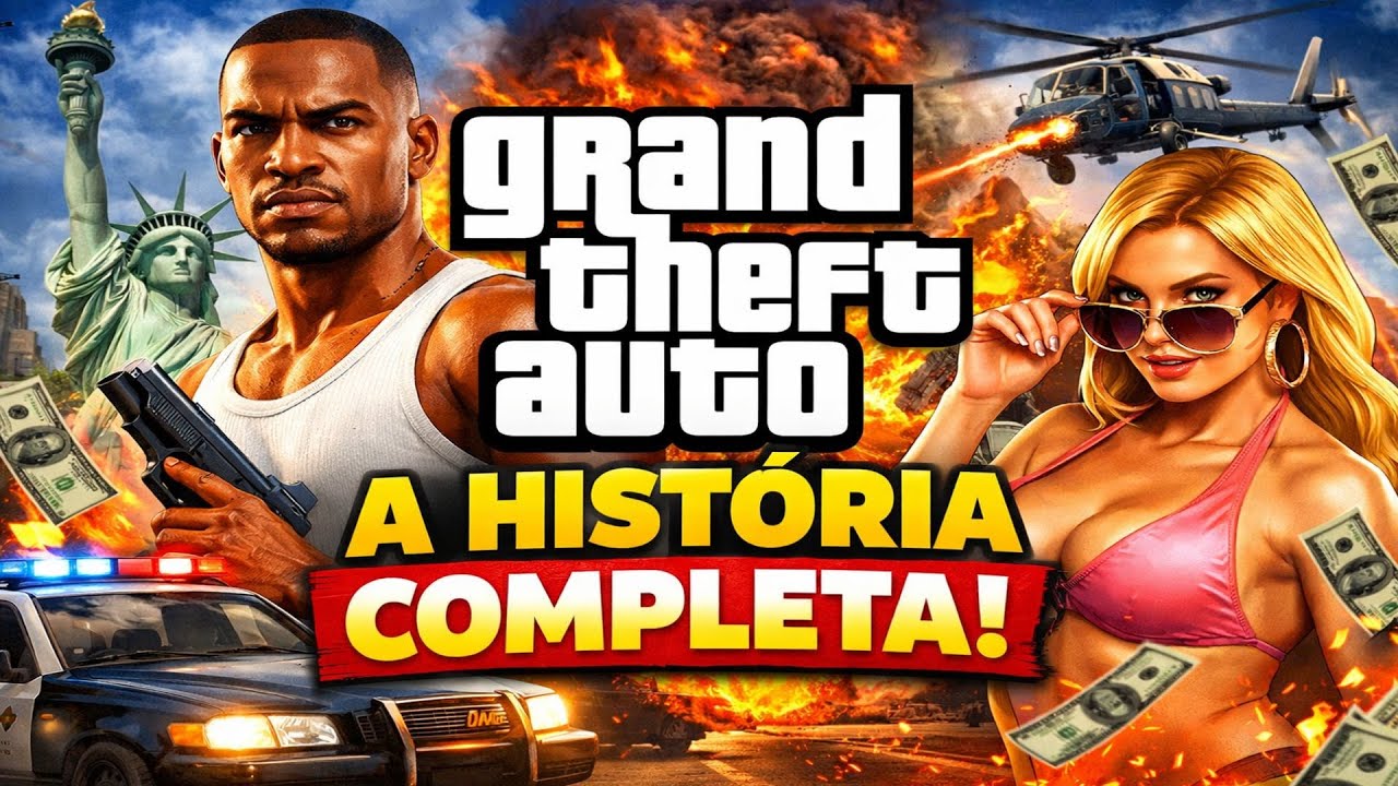 GTA: A História Completa do Jogo Mais Polêmico e Revolucionário do Mundo