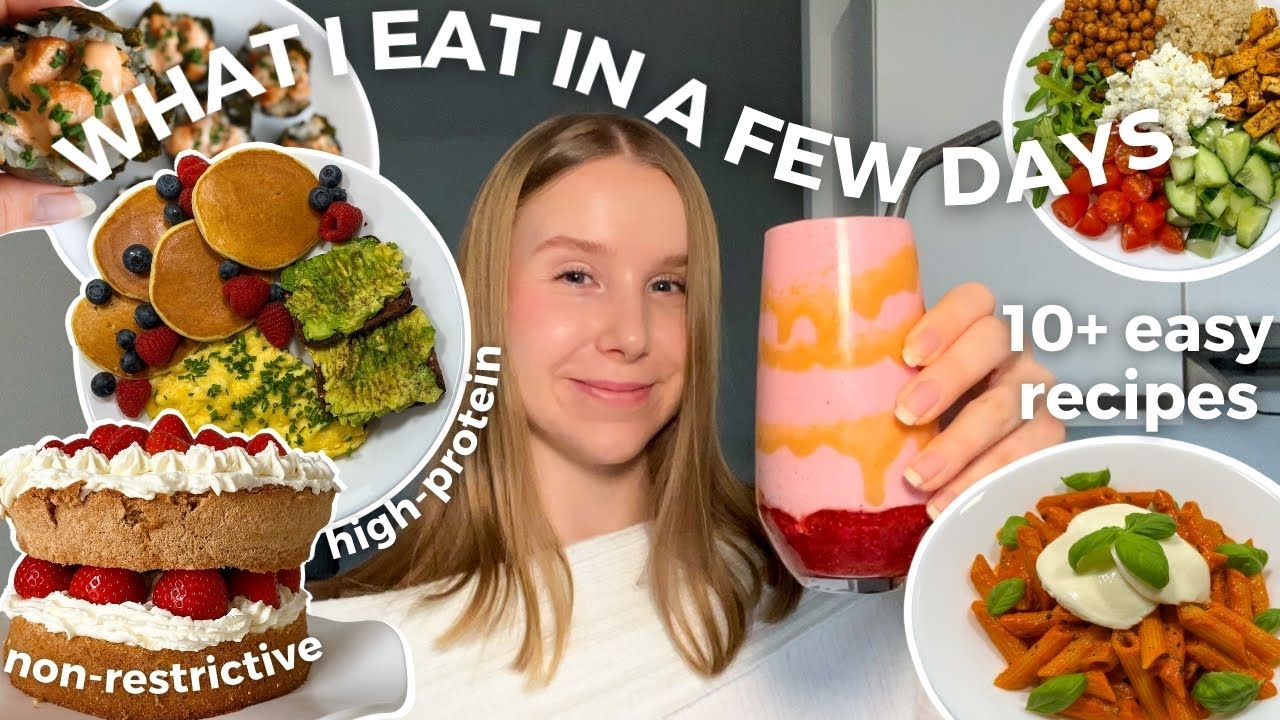 What I Eat In A Few Days *Realistic | high protein & easy recipes | Life in Finland