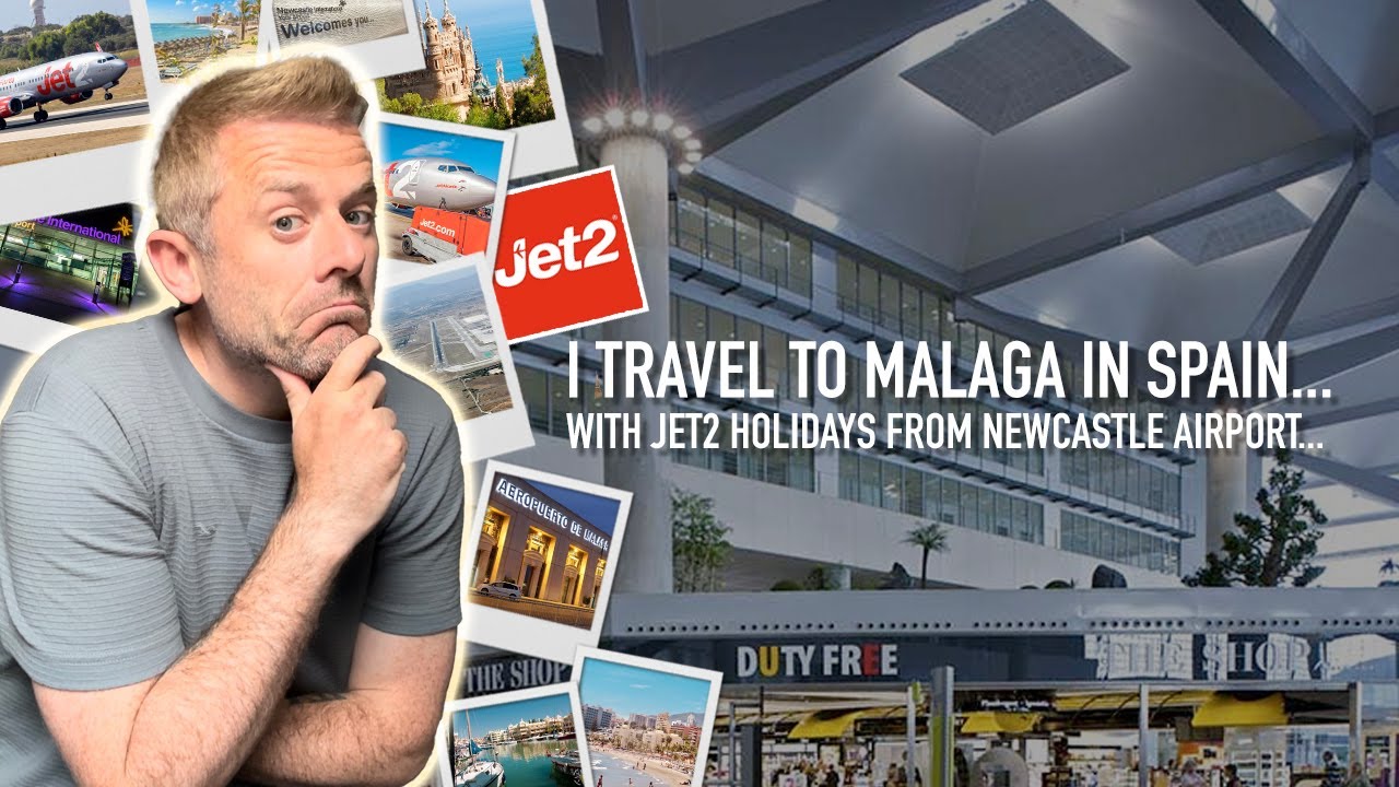 День путешествия... Я лечу в Малагу в Испании с Jet2 Holidays из аэропорта Ньюкасла...