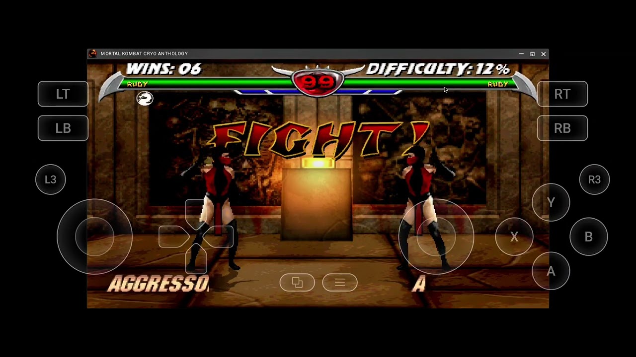 MK MUGEN JUGANDO DESDE EL MOBIL EMULADOR PC GAMEHUB