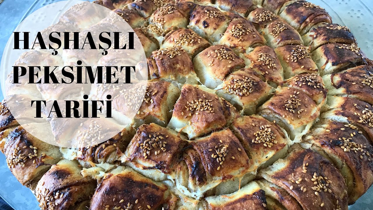 Haşhaşlı Peksimet Nasıl Yapılır ? | Uşak Usulü Peksimet ve Bazlama Tarifi