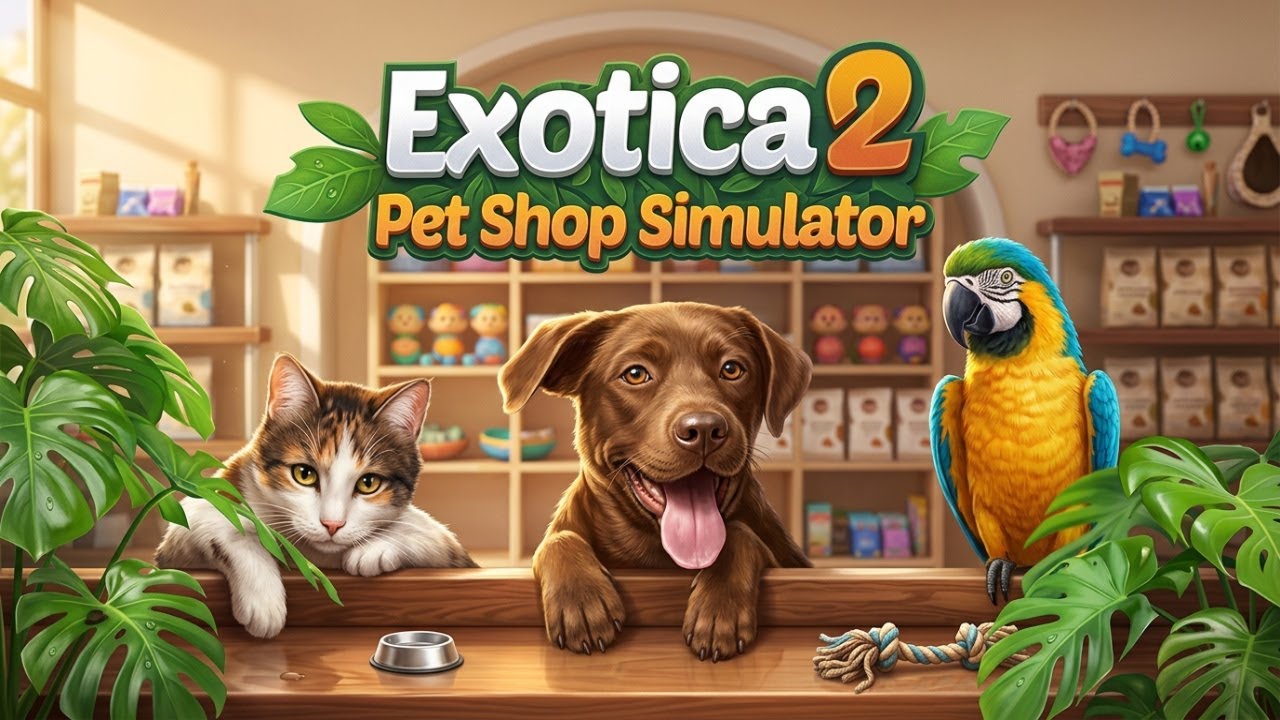 Playing Exotica 2 Pet Shop Simulator #2 (no commentary)