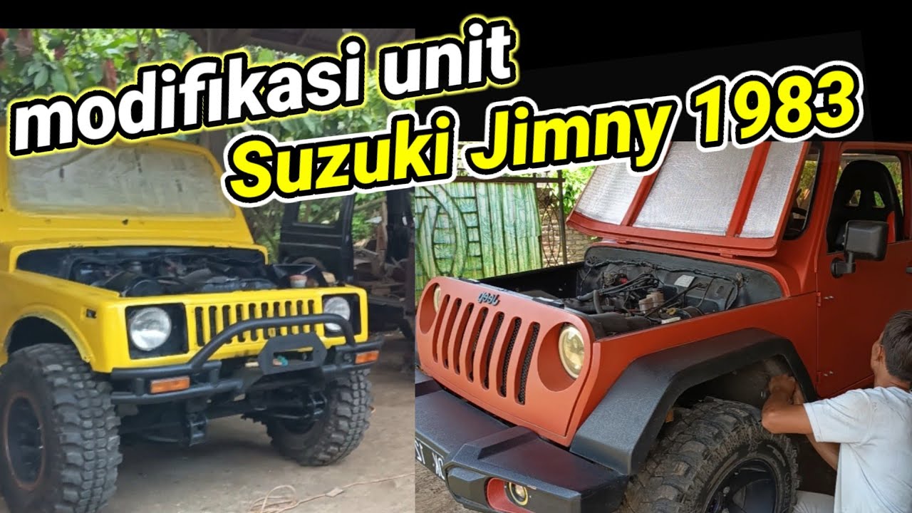 Proses finishing unit Jimny modif Sierra @artawagede9179 