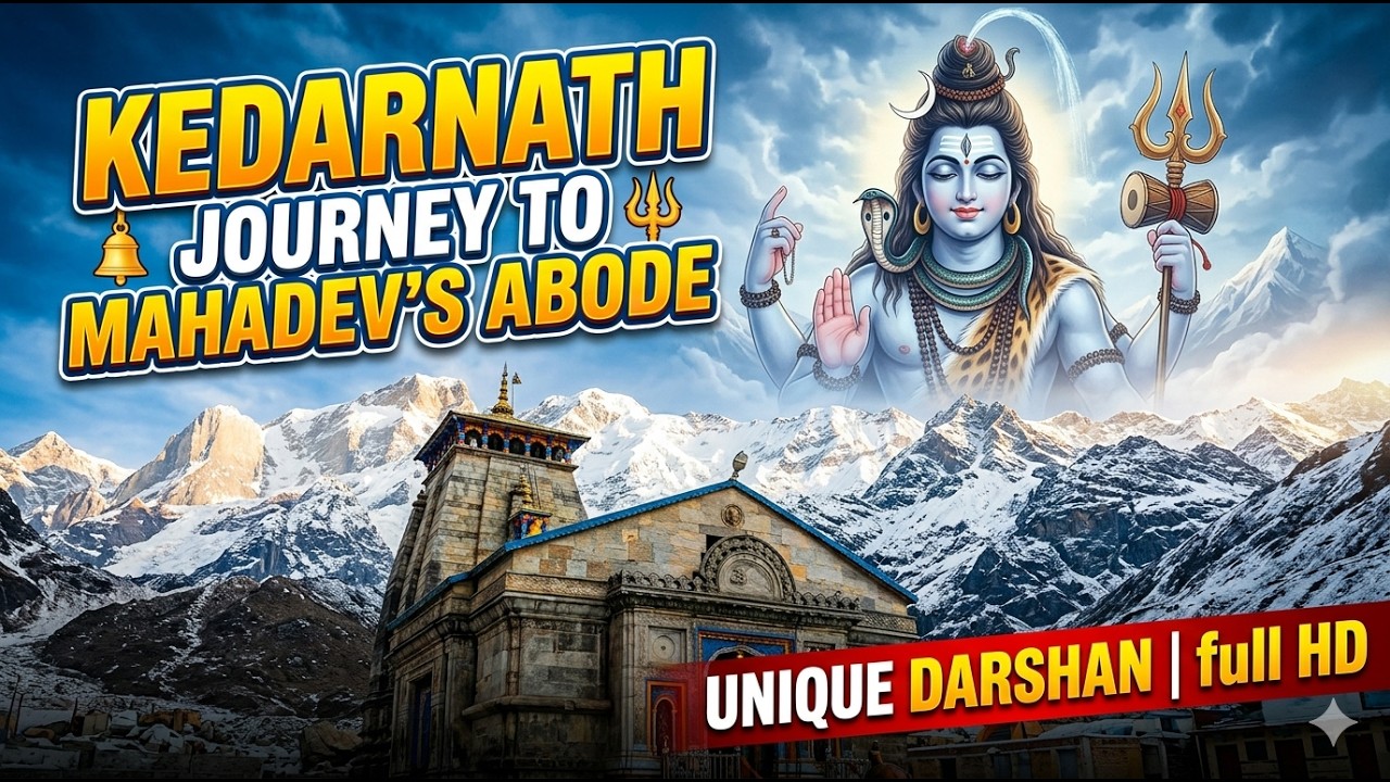 🕉️ Kedarnath Temple | India 🇮🇳