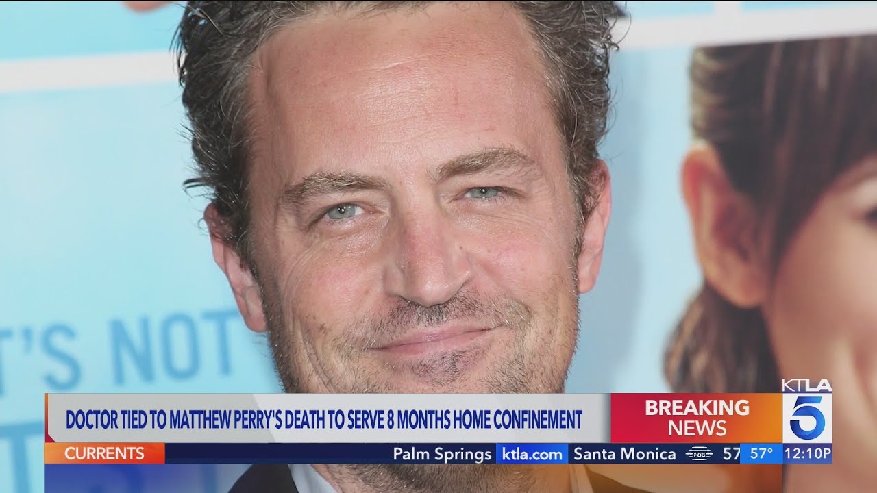 Doctor tied to Matthew Perry&rsquo;s death gets 8 months of home confinement&nbsp;