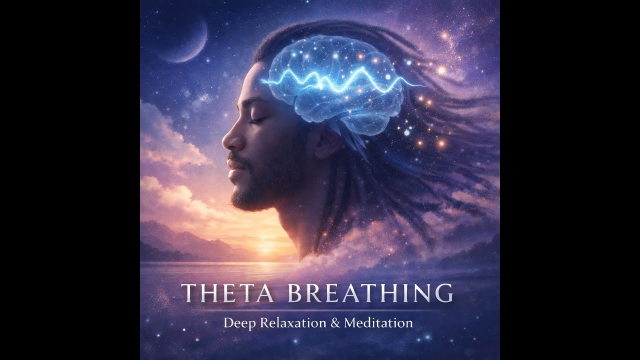 Theta Breathing | Deep Rest, Nervous System Reset, Nasal Breathing Meditation