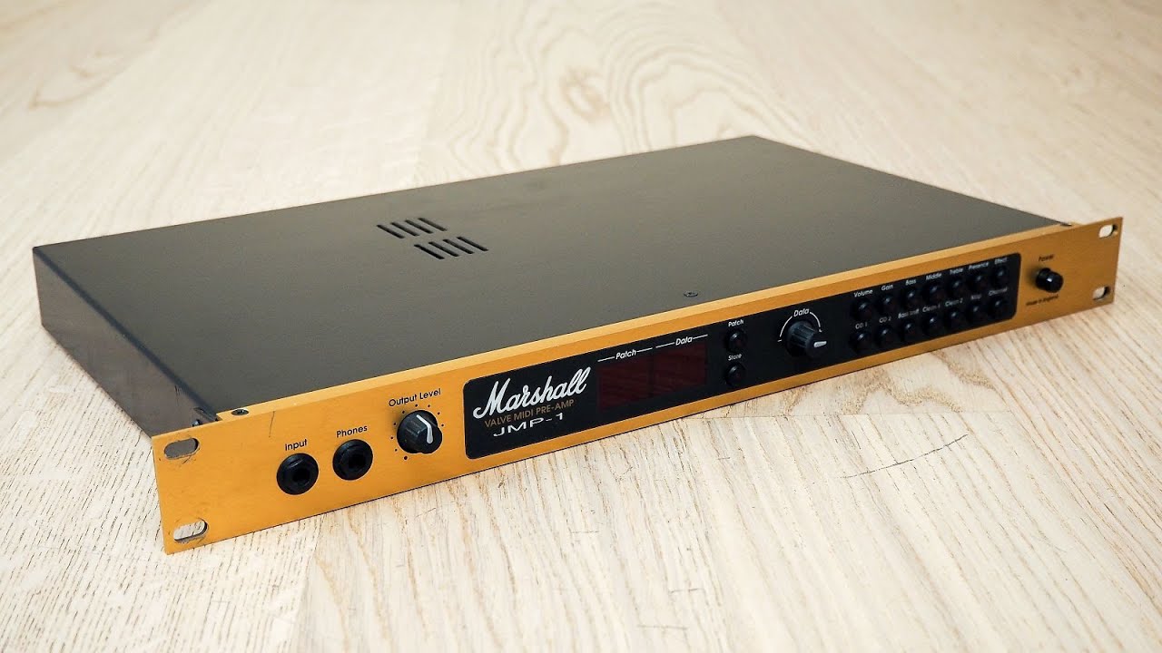 MARSHALL JMP 1 Timbres & dicas
