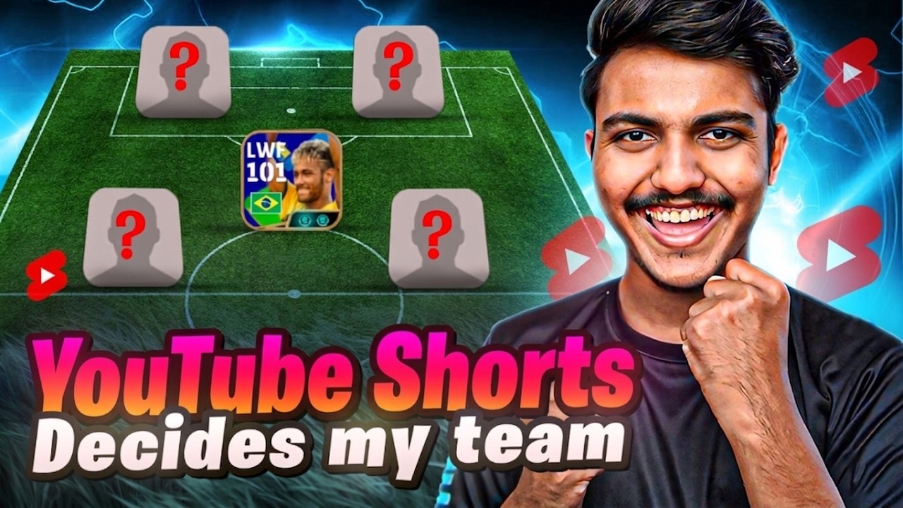I Let Youtube Shorts Decide My Efootball Team went bad😬
