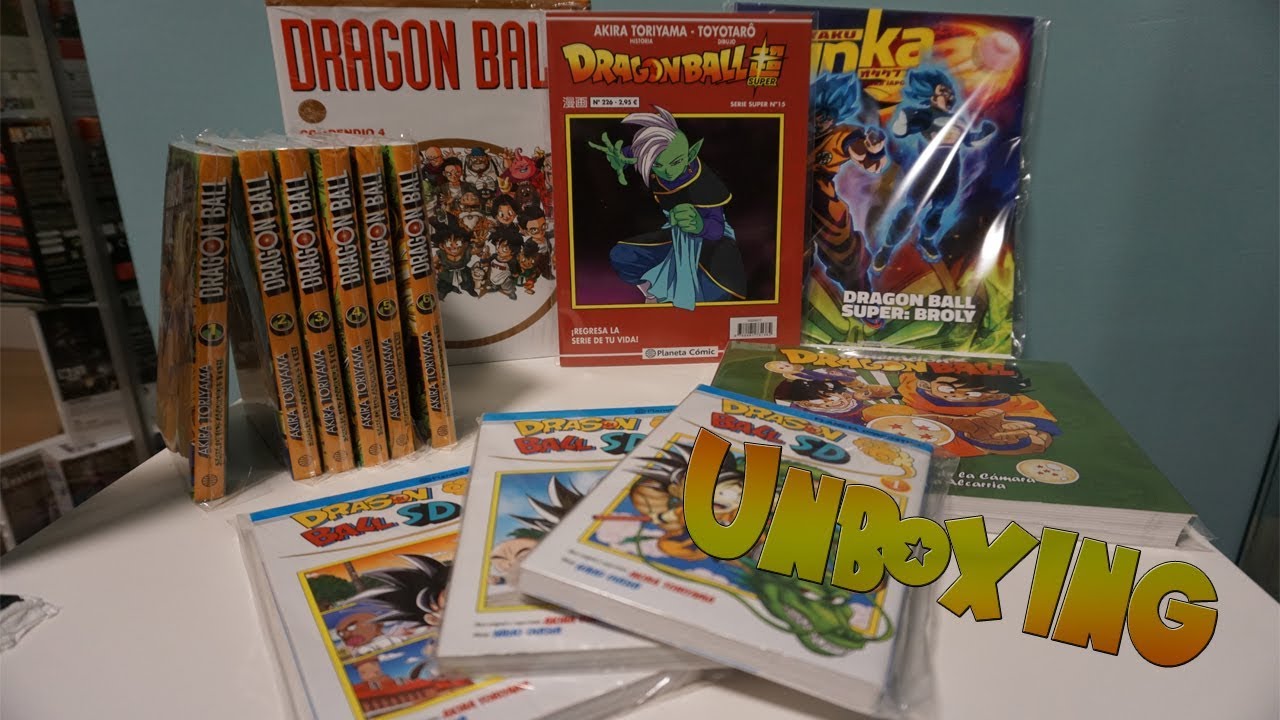 UNBOXING de COMPRAS DRAGON BALL | Compras MANGA | AKIRA COMICS