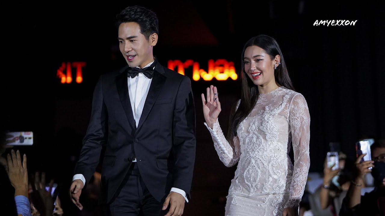 Pope Thanavat - Bella Ranee at ร้อยเล่ห์มารยา Gala Premiere Night 4Oct20 (Part 1/4) | AmyExxon