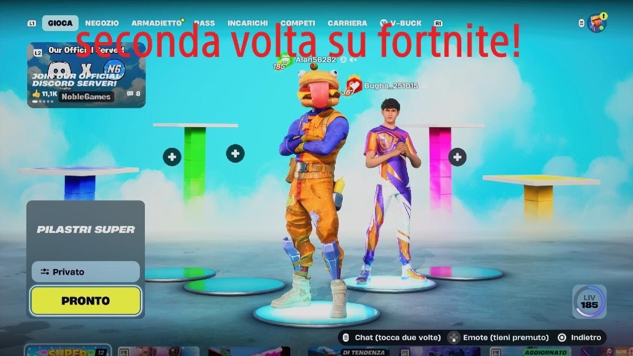 seconda volta su youtube con atnonio e thomas