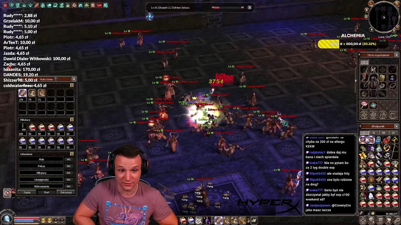 SKILL NA P I ROBIMY ALCHEMIE | METIN2 LUNA
