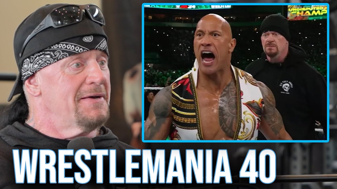 Гробовщик на WrestleMania 40
