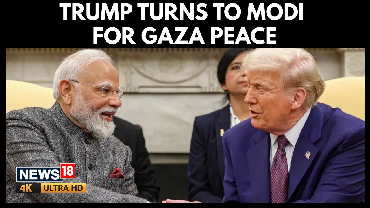 Trump Invites PM Modi to Lead Gaza Peace Board in Historic Letter, Will India Agree? | N18G | 4K