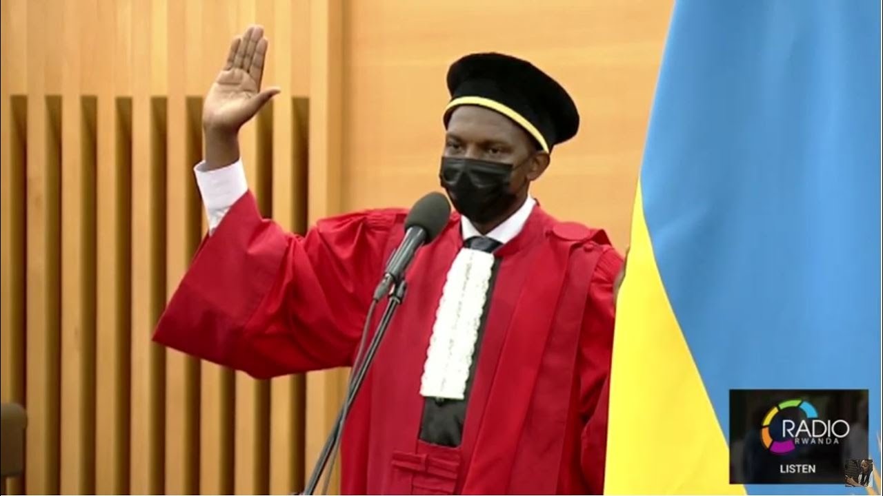 Perezida wa Repubulika Paul Kagame yakiriye indahiro z'Abacamanza