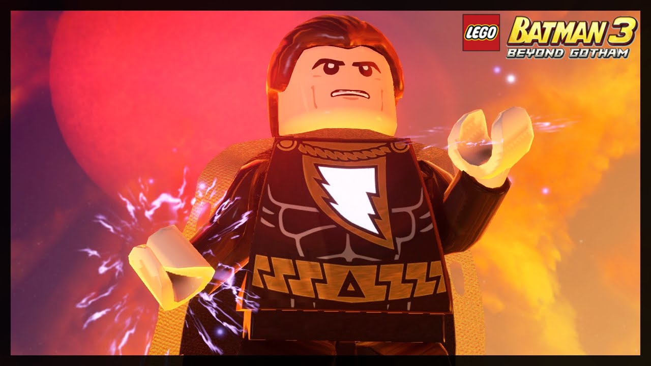 LEGO BATMAN 3 - BLACK ADAM FREE ROAM GAMEPLAY & LORE!
