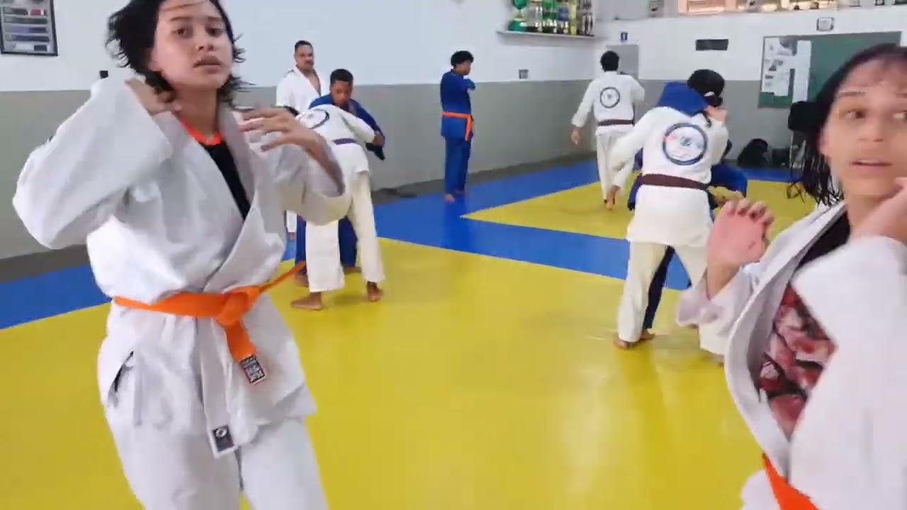Treino de campo na Academia Judô Oriente, aprender, conviver e evoluir juntos ! Uberaba MG 