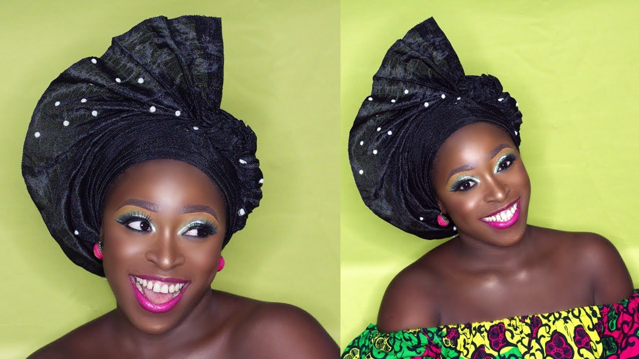 New instagram trending gele 2019 (style 3) / Dumebi Lea